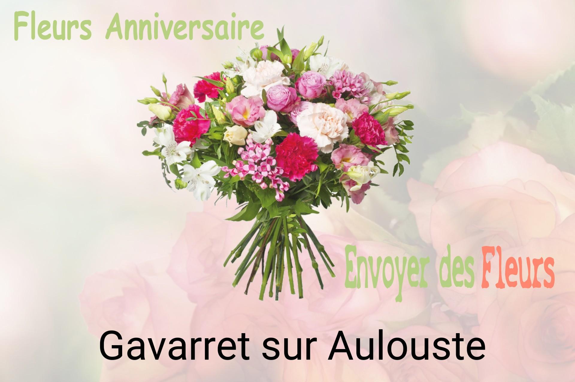Bouquet de fleurs d’anniversaire livré à Gavarret-sur-Aulouste